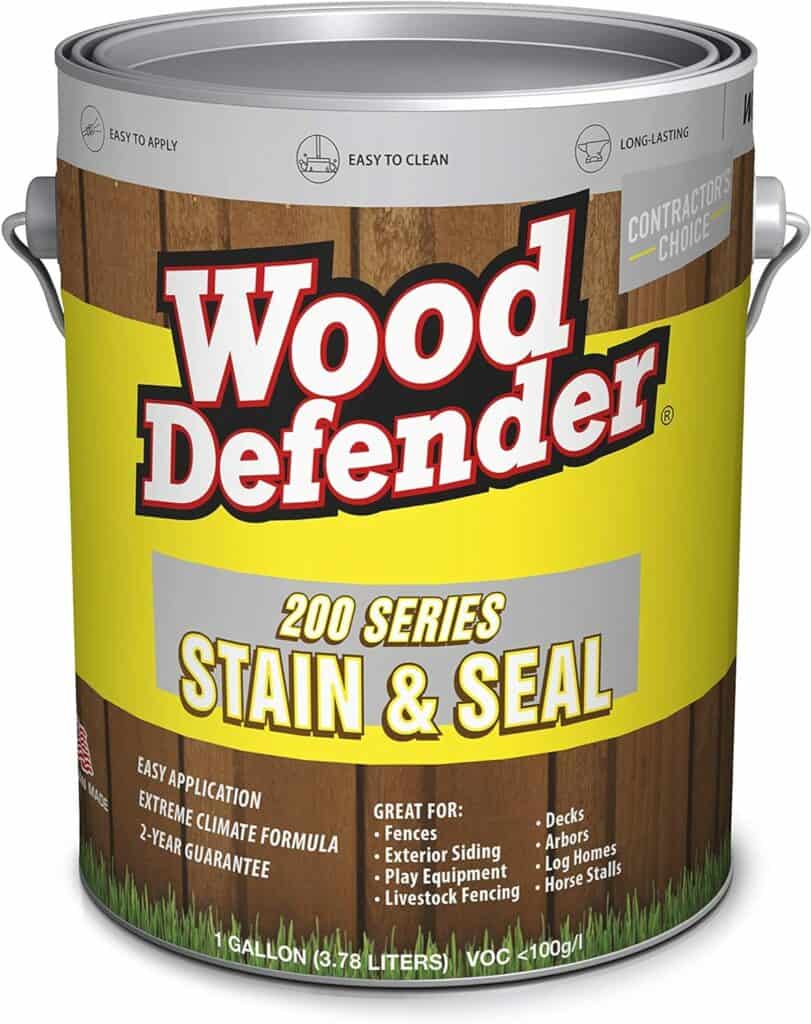 Wood Defender 200 Series Sierra Semi-Transparent Stain & Sealer