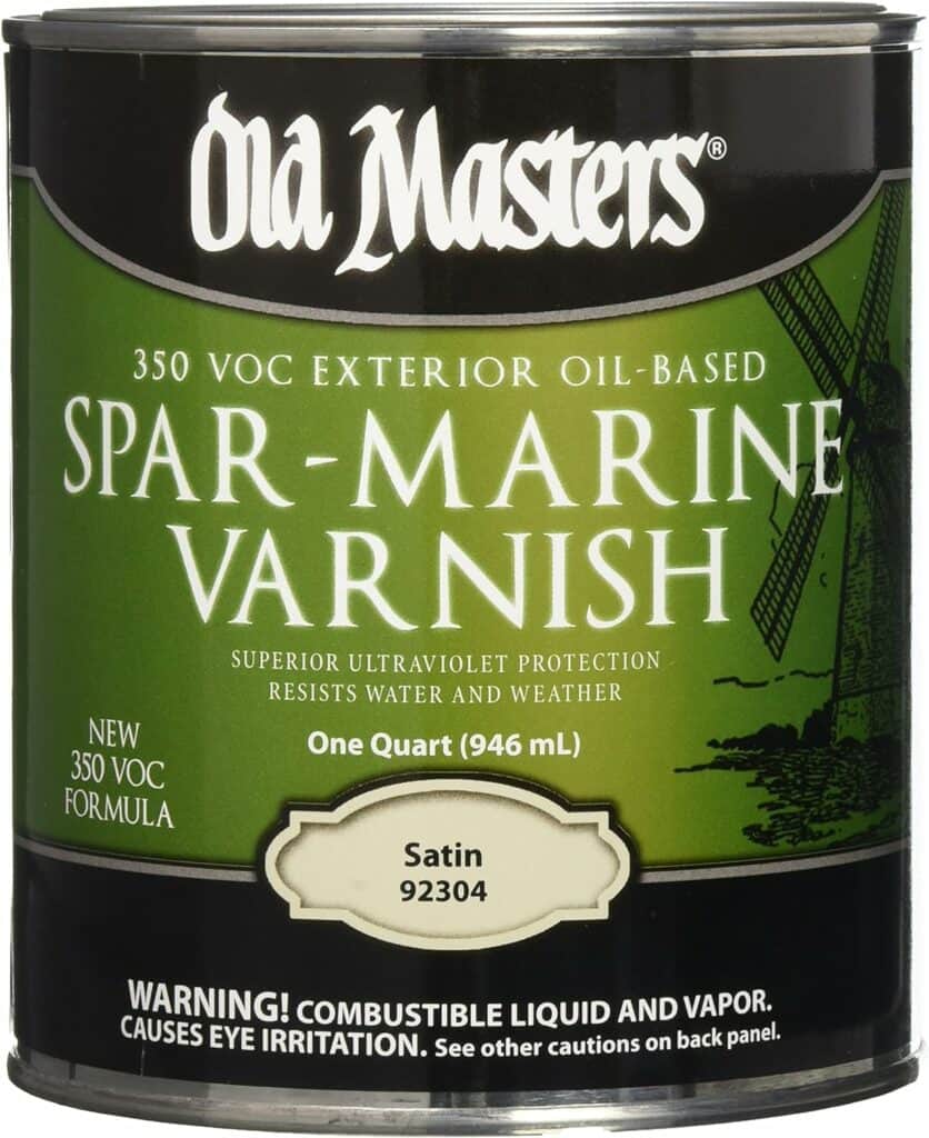 Old Masters 92304 Spar Marine Varnish